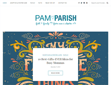Tablet Screenshot of pamparish.com